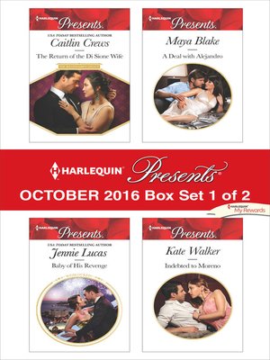 cover image of Harlequin Presents October 2016, Box Set 1 of 2